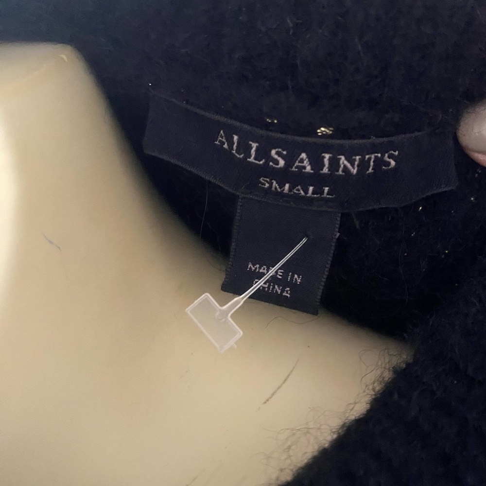 All Saint Star Jacquard tank/ black color/ Size small. - Picture 6 of 6
